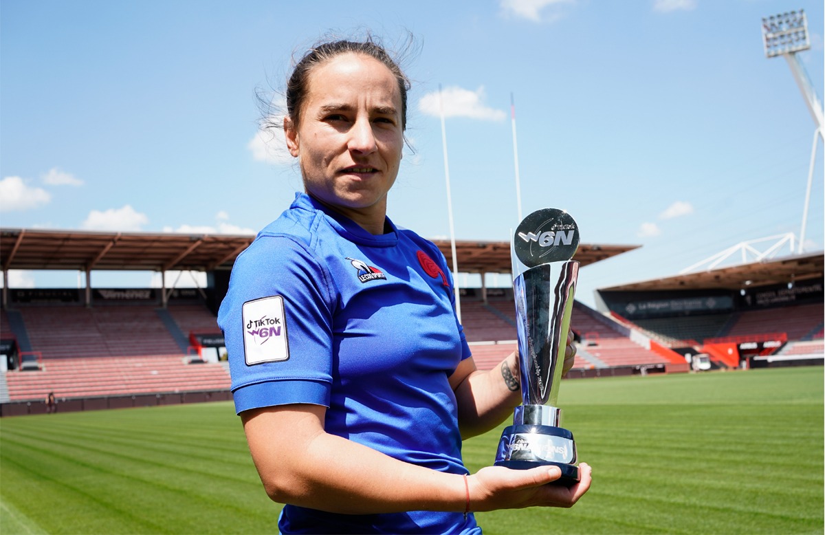 Laure Sansus named 2022 TikTok Women’s Six Nations Player of the Championship