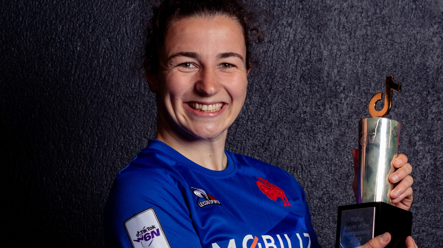 Fans name Gabrielle Vernier the TikTok Women’s Six Nations Player of The Championship