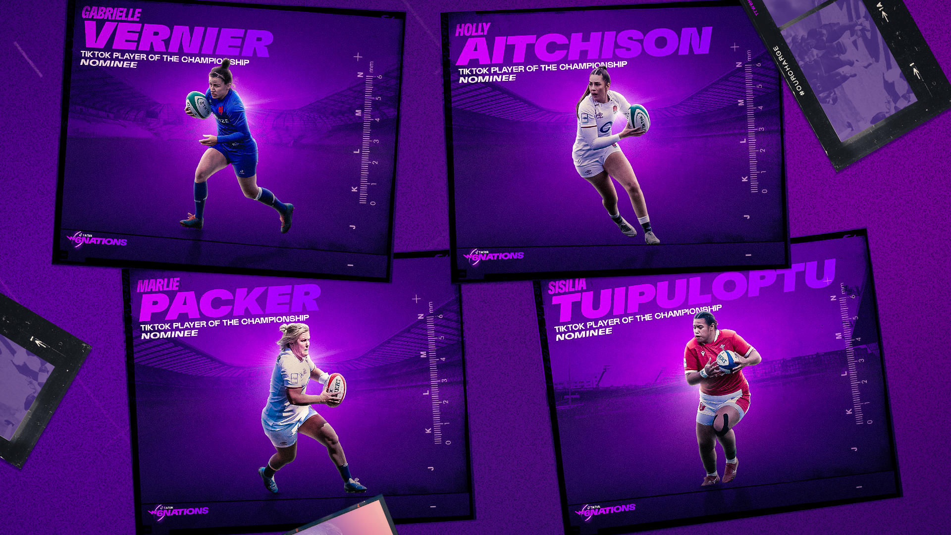 VOTE FOR THE 2023 TIKTOK WOMEN’S SIX NATIONS PLAYER OF THE CHAMPIONSHIP
