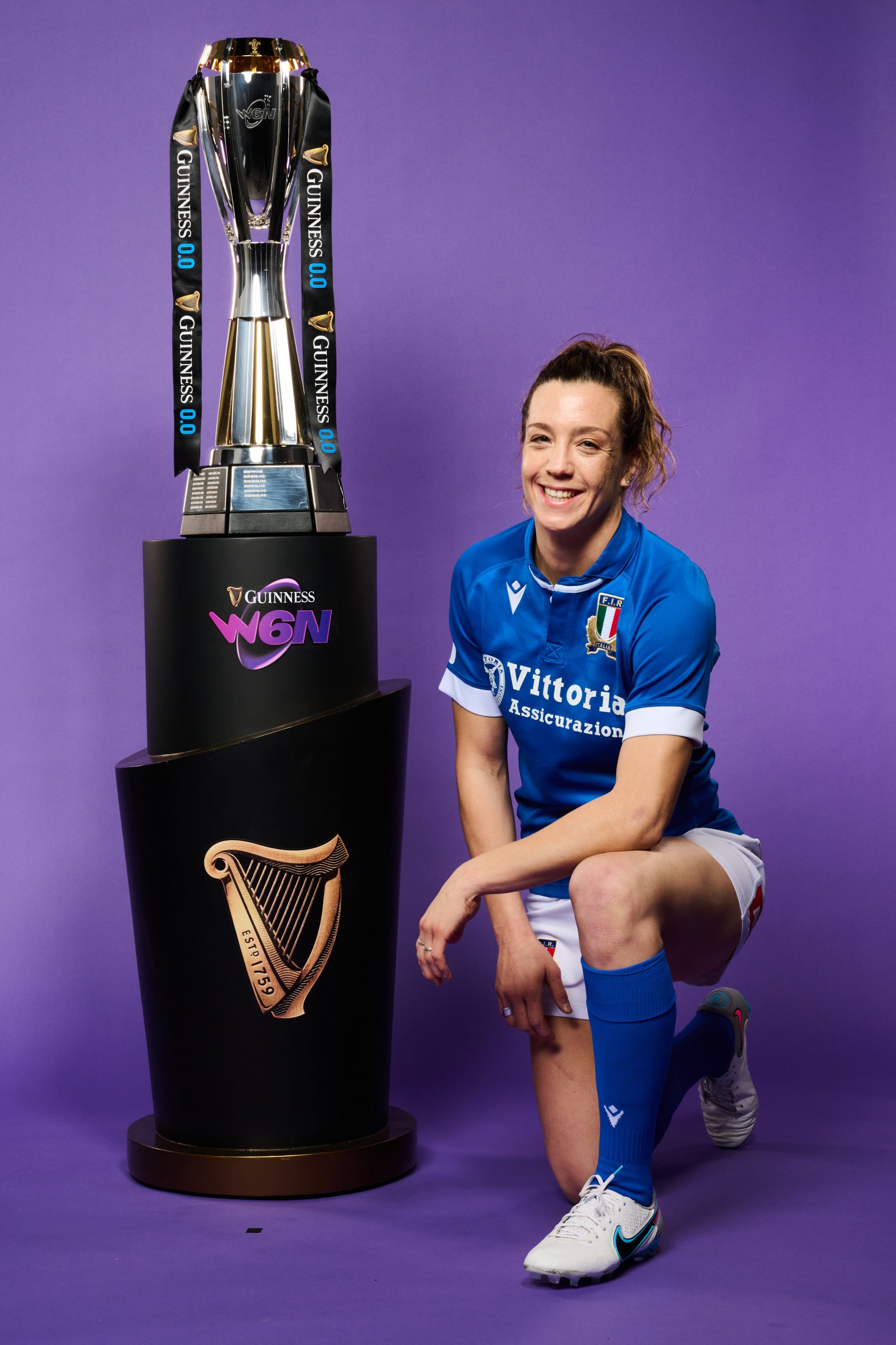 Italy Captain and Coach (Guinness Women’s Six Nations Launch 2024)