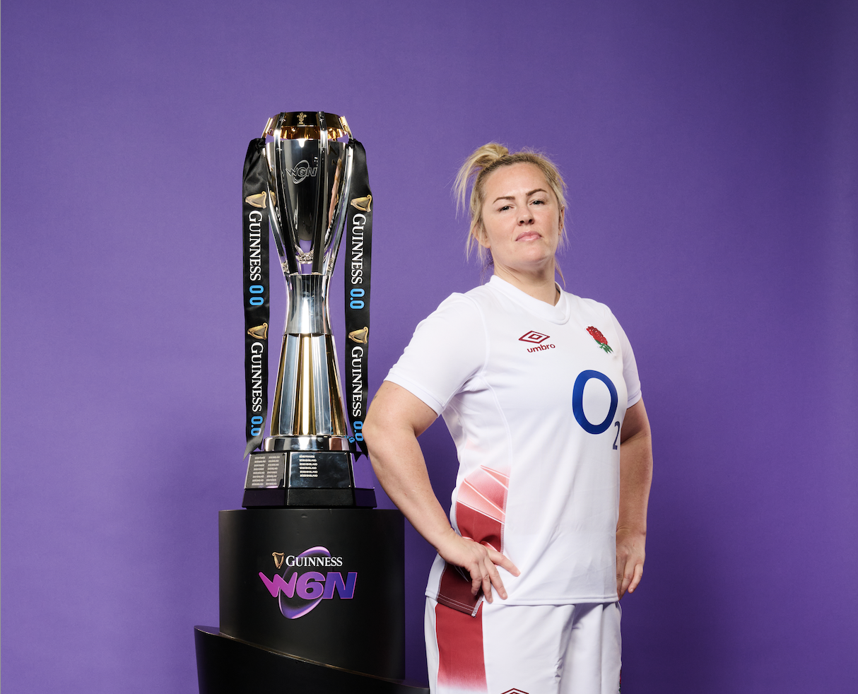 England Captain and Coach (Guinness Women’s Six Nations Launch 2024)