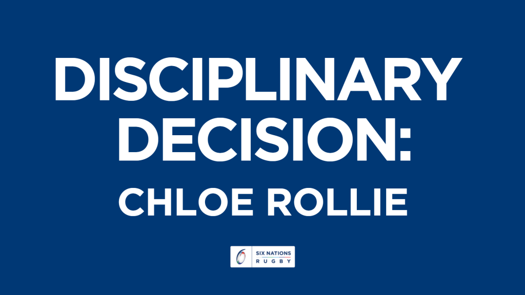 Independent Disciplinary Update:  Chloe Rollie Decision