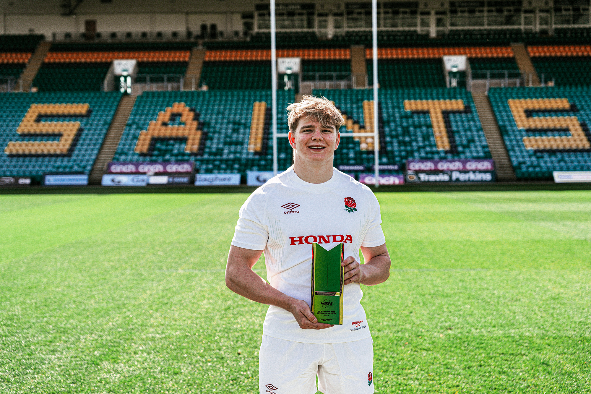 England and Northampton Saints star Henry Pollock named Under-20 Six Nations Player of the Championship
