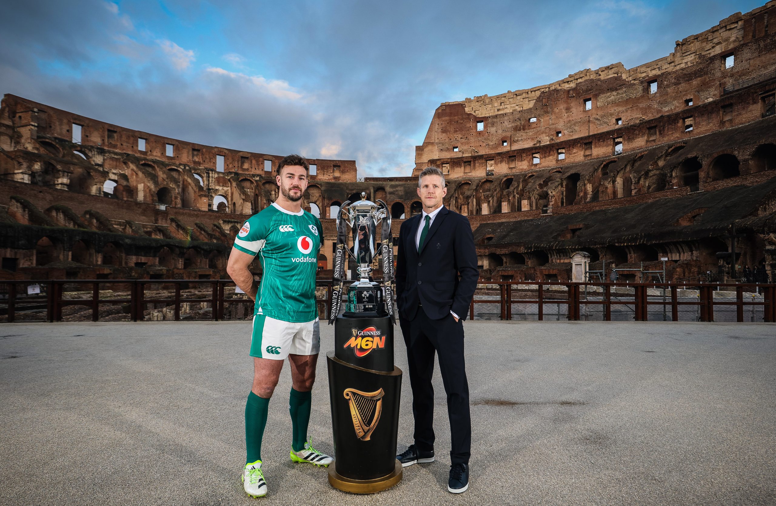 Ireland Captain and Coach (Guinness Men’s Six Nations Launch 2025)