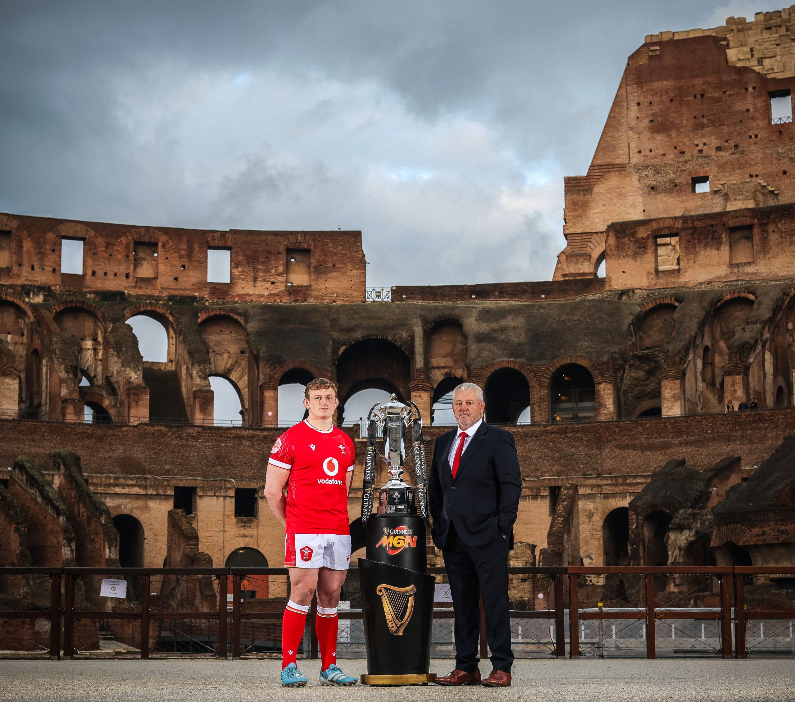 Wales Captain and Coach (Guinness Men’s Six Nations Launch 2025)