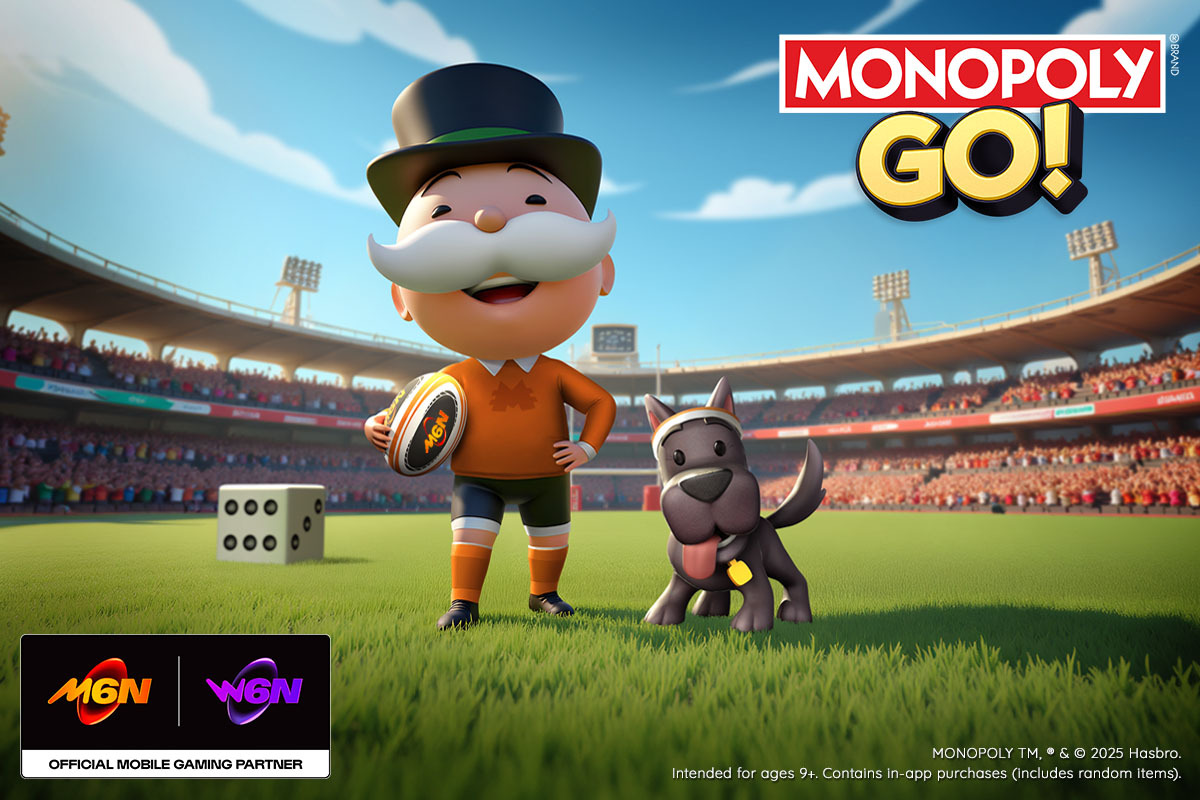 GET READY TO ROLL! SCOPELY’S MONOPOLY GO! JOINS SIX NATIONS RUGBY AS ITS FIRST-EVER MOBILE GAMING PARTNER