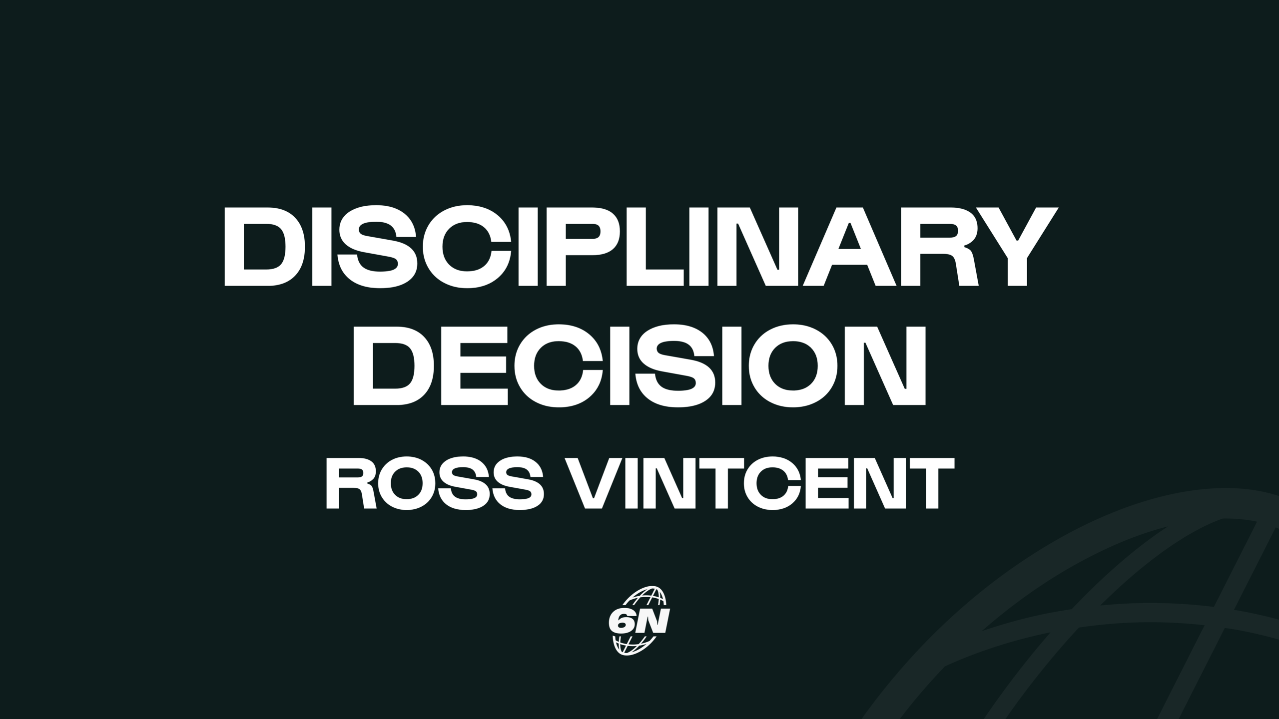 Independent Disciplinary update: Ross Vintcent (Italy)