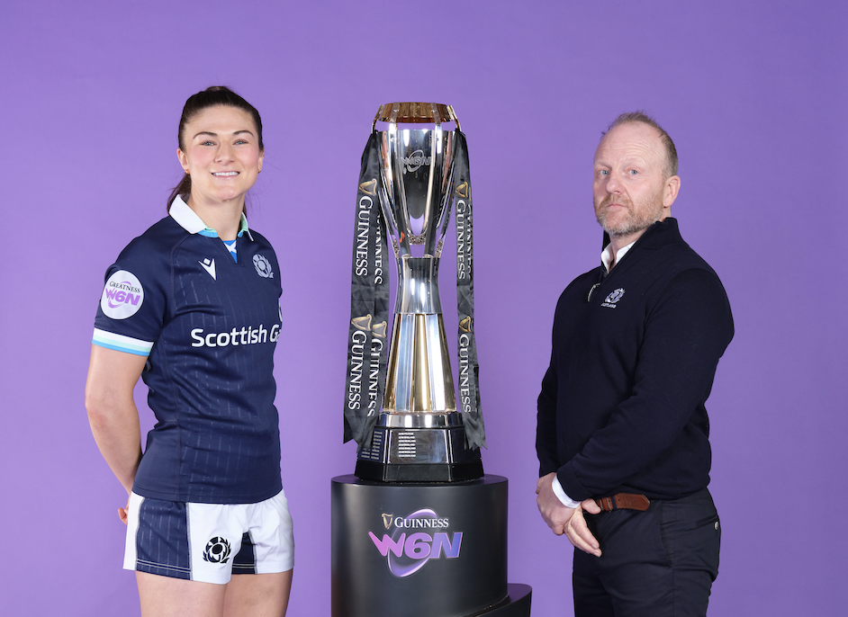 Scotland Captain and Coach (Guinness Women’s Six Nations Launch 2025)