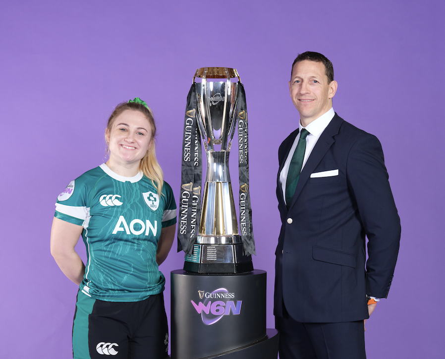 Ireland Captain and Coach (Guinness Women’s Six Nations Launch 2025)