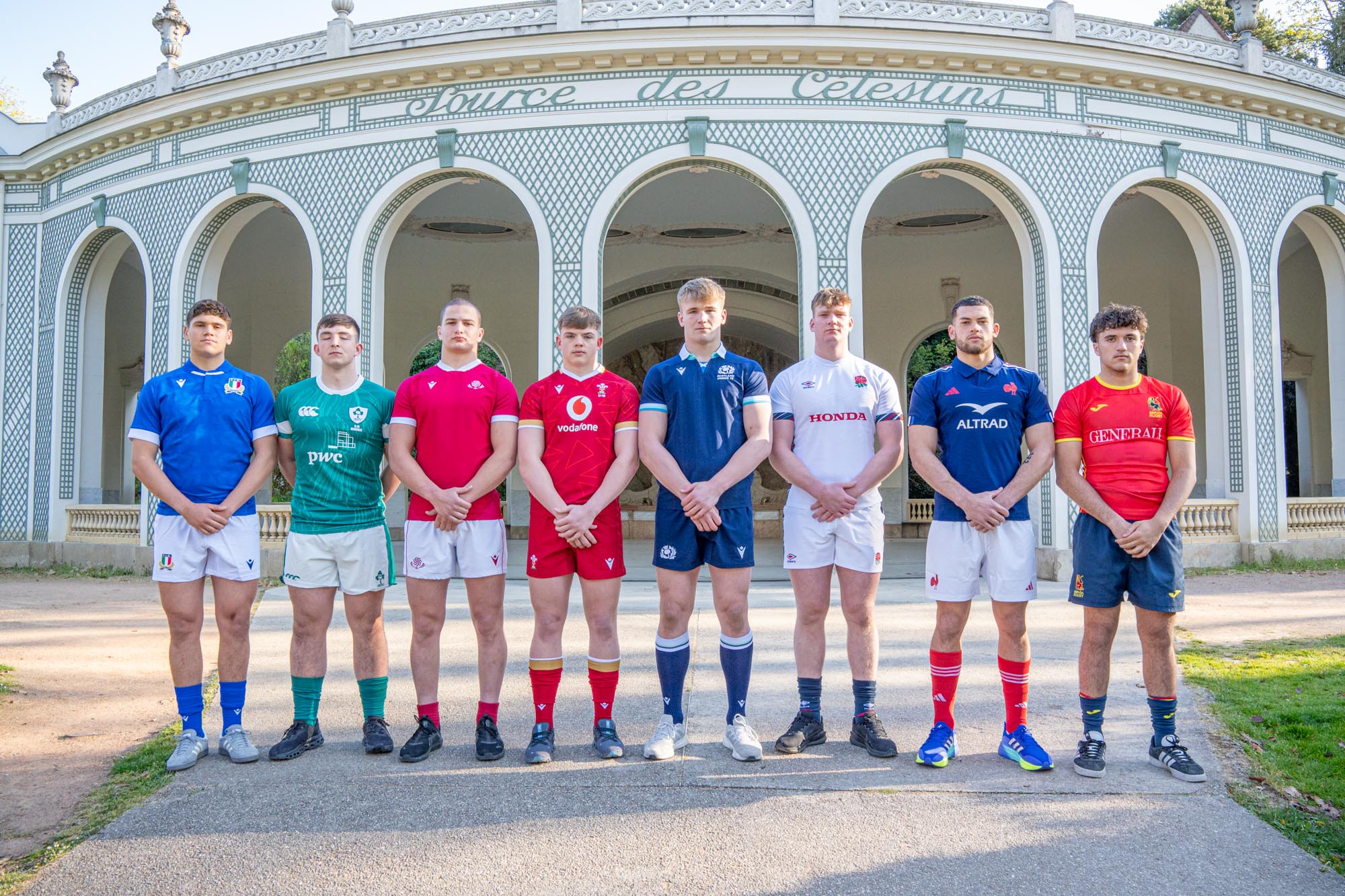 2025 U18 Men’s Six Nations Photocall, Vichy
