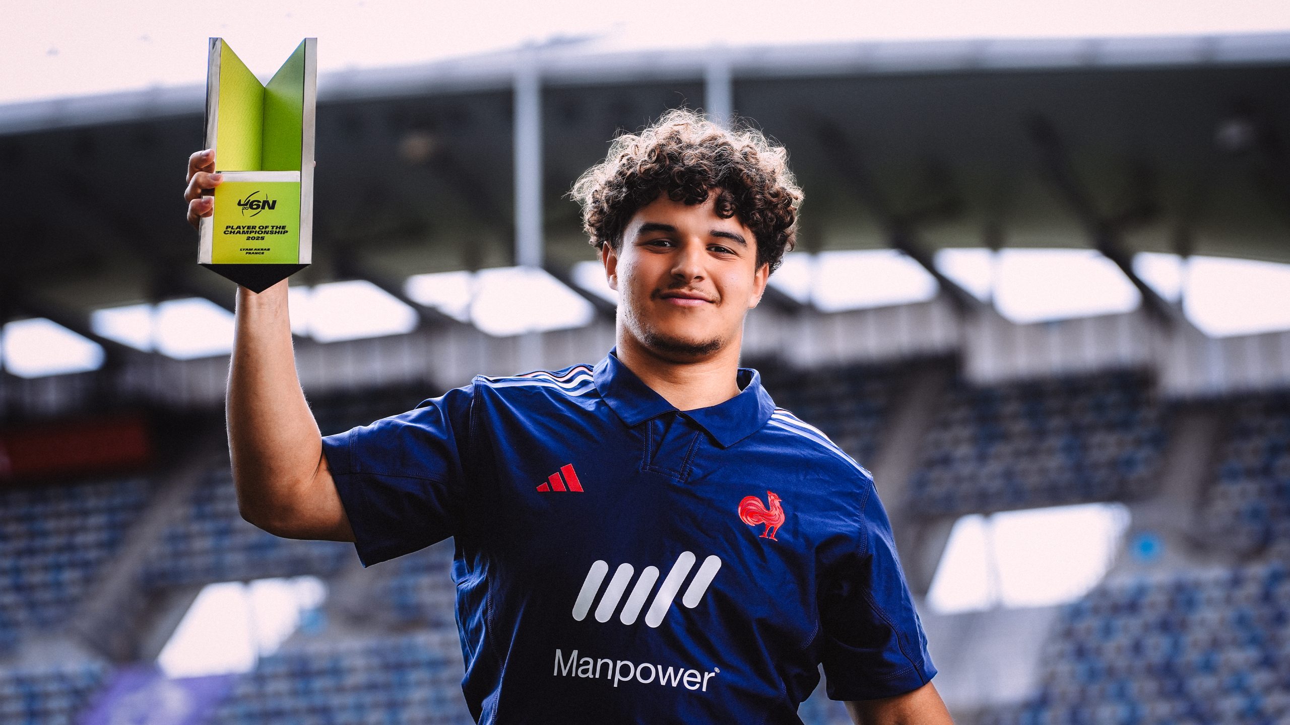 France hooker Lyam Akrab named 2025 U20 Six Nations Player of the Championship