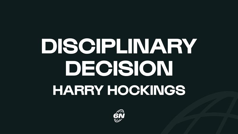 Independent Disciplinary Update: Harry Hockings (Japan)