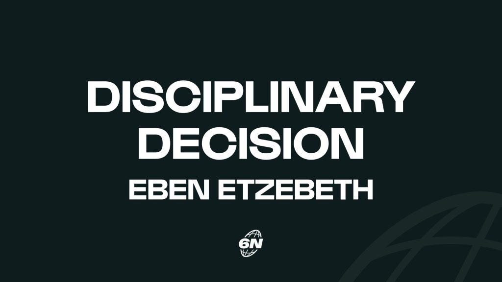 Independent Disciplinary update: Eben Etzebeth (South Africa)